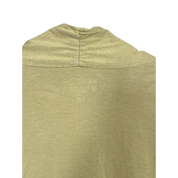 Coolibar Cardigan Women M Beige Sun Wrap UPF 50+ Drape Front Comfy Cover Up - Picture 11 of 11